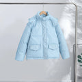 Casual Women's Stripe Set With Hat Full Sleeve Cotton Padded Coat Straight Pants Female Loose Sets 2026 Autumn Winter Lady Suit