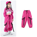 Girls Jazz Dance Performance Dress Girls Hip-hop Suit Cool Belly Button Exposed Clothing Children's Hip-hop Fashion Clothes 2023