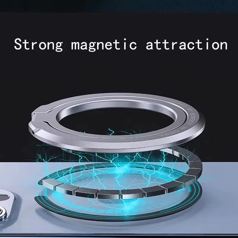 New Magnetic Phone Ring Holder for MagSafe Accessories Adjustable Finger Ring Support Bracket For Magnet Case for IPhone