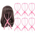 6 Packs Dreamlover Wig Stand, Wig Head Stand, Wig Holder for Multiple Wigs