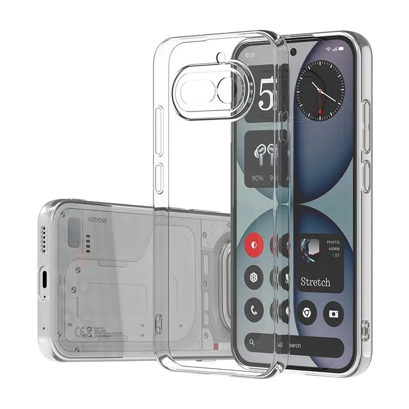 Flexible Durable Phone Cases for Nothing Phone 4A Pro 4APro Camera Protection Clear TPU Cover Soft Transparent Shockproof Shield