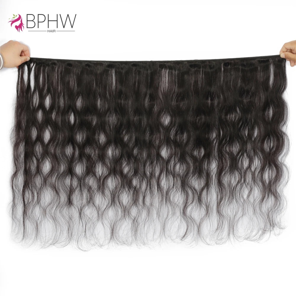Body Wave 3 Bundles With 4x4 Closure Human Hair 3 Bundles With Lace Closure Brazilian Hair Weave Bundles Remy Hair Extension