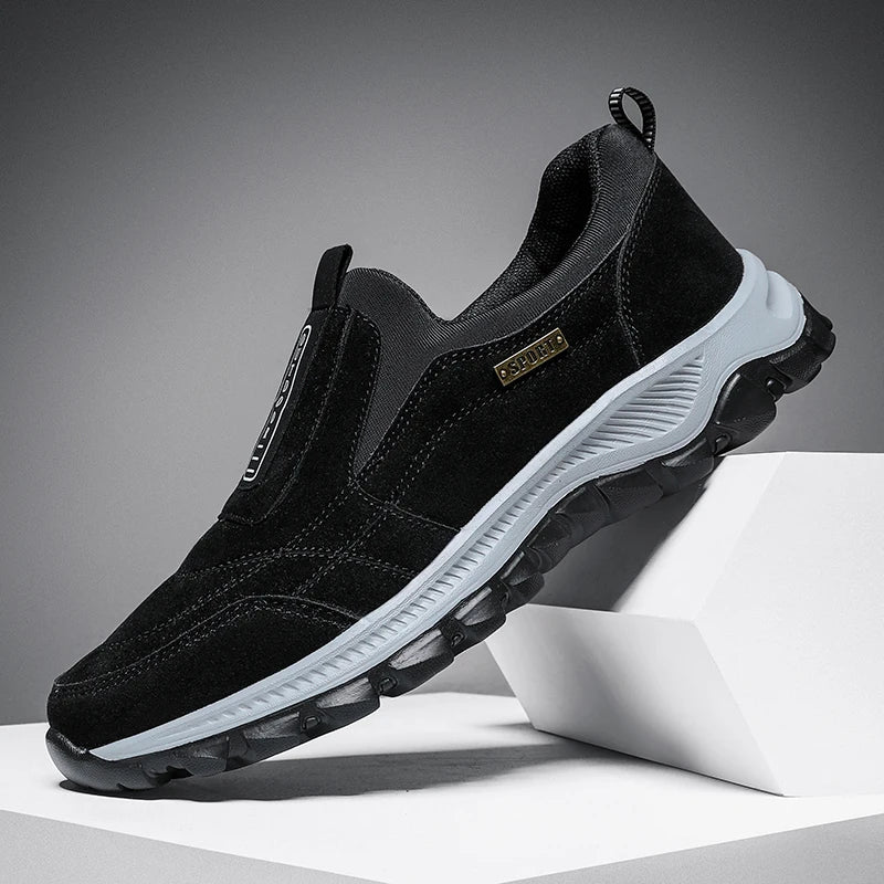 Men's Walking Shoes High-Quality Lightweight Non-Slip Outdoor Sports Shoes Comfortable Fashionable Hiking Shoes Loafers For Men