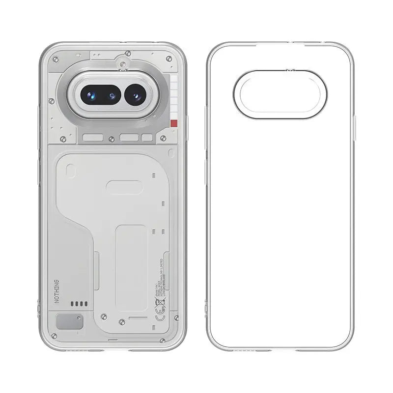 Flexible Durable Phone Cases for Nothing Phone 4A Pro 4APro Camera Protection Clear TPU Cover Soft Transparent Shockproof Shield