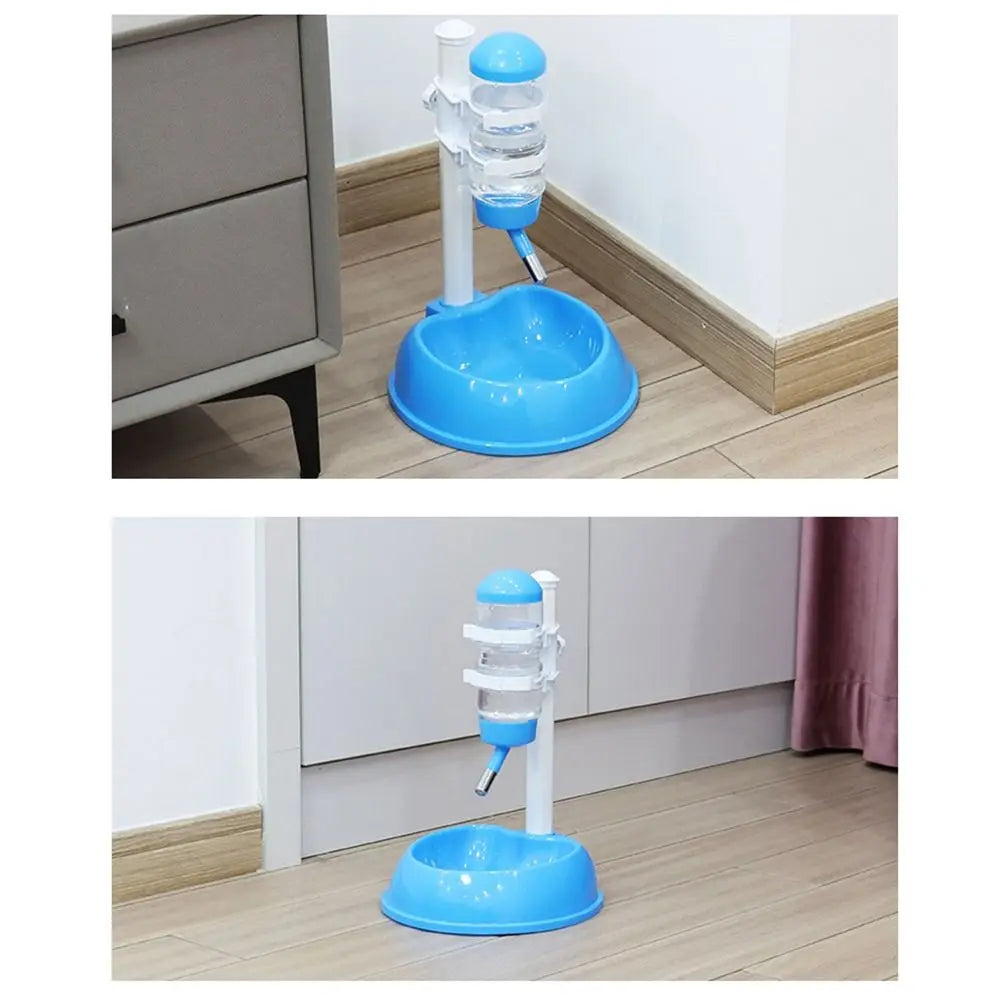 Liftable Pet Water Dispenser Adjustable Leak-Proof Automatic Pet Drinker Large Capacity Hanging Kettle