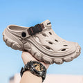 Summer Casual Sandals Men Outdoor Slippers Flat Mens Flip-flop Lightweight Beach Shoes Indoor Home Anti-slip Bathroom Slides