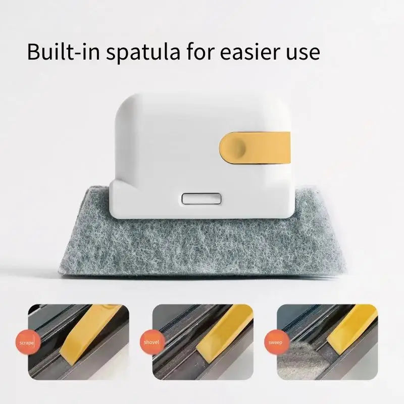 Window Groove Cleaning Cloth Brush Slot Hand-held Door Gap Keyboard Kitchen Floor Gap Household Cleaning Tools