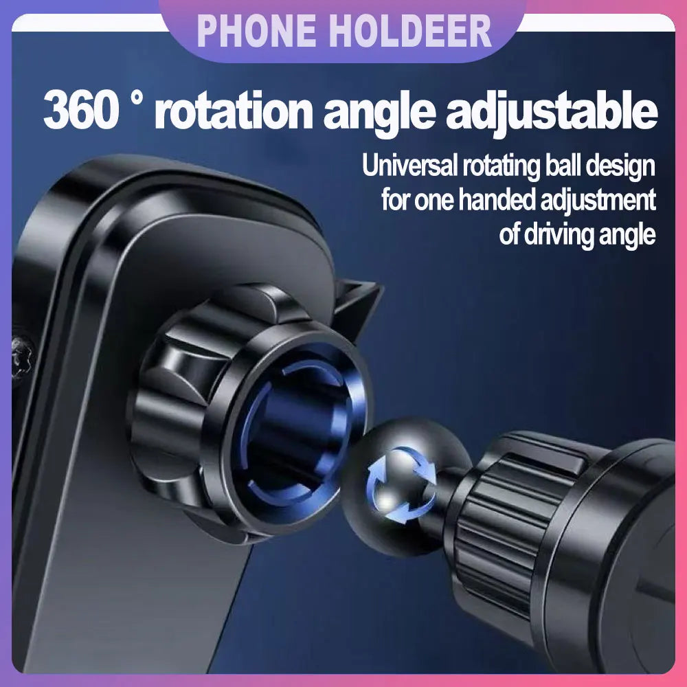 Car Phone Holder Car Air Vent Clip Mount Mobile Cell Stand Smartphone GPS Support For 5-7 Inch Mobile Devices Car Accessories