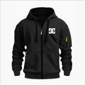 Spring and Autumn Men's Casual Sports Hoodie, Fashionable Arm Pocket Drawstring Hoodie Men's Loose Long-sleeved Shirt Pullover