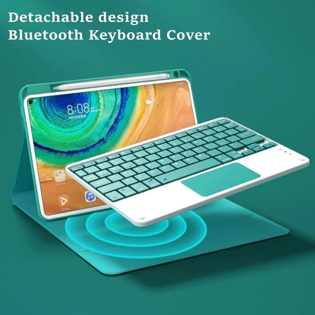 Detachable Keyboard Case for OnePlus Pad 3 / OnePLus Pad 2 Pro 13.2 Inch 2025 Pro12.1 Pad2 Flip Stand Magnetic Trackpad Keyboard